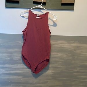 Pink bodysuit size large